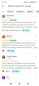 IPTV Canada reviews