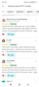 IPTV Canada reviews